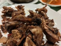 椒盐鸭架-湖庭壹品鸭王·传统北京烤鸭·别墅私房菜·庭院宵夜(江宁店)