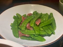 荷兰豆香肠-绿茶餐厅(华贸购物中心店)