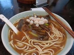 虾爆鳝面-奎元馆.百年奎元.非遗传承(西湖边的解放路店)
