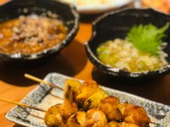 酱烤京葱鸡肉-鸟鸣门屋台料理(金帝银泰店)