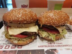 波特菇牛肉特堡-The Habit Burger Grill 哈比特汉堡(爱琴海店)