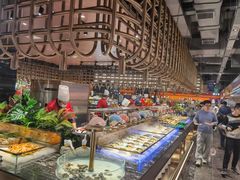 自助取餐区-鼎香缘海鲜自助火锅烤肉(锦辉购物广场店)