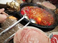 -渝大狮毛肚老火锅(遂宁万达店)