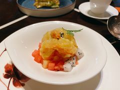 珊汁芝麻虾-杭州西子湖四季酒店·金沙厅