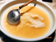 豆汤栗子娃娃菜-绿茶餐厅(乐峰广场店)