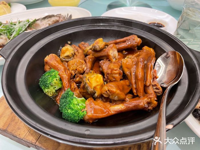 张生记(双菱店)鲍鱼扒鹅掌图片