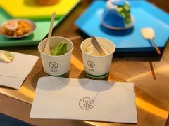 茉莉花冰淇淋-茶是一枝花泡茶店