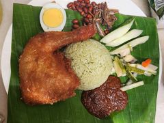 炸鸡椰浆饭-源昌隆咖啡店