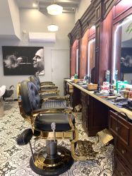 -595barbershop美式油头