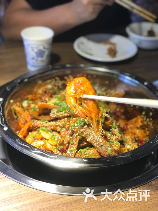杨大师鸭爪爪特色火锅(万松园直营店)激情鸭恋虾图片 - 第2张