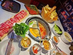 -热火朝天鲜切牛肉火锅(南强街巷店)