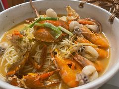 膏蟹拌面-十面欢腾·海鲜面·台式Bistro(长乐路店)