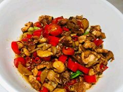 老姜炒小鸡-味上湘菜馆(阿波罗店)