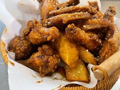 韩式炸鸡-MI WU FACTORY米屋美食工厂餐厅(绿地店)