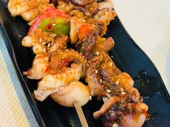 烤八爪鱼-渔娘渔家丹东海鲜(东直门店)