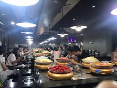 自助取餐区-汤响自助回转火锅百汇(乐峰广场店)