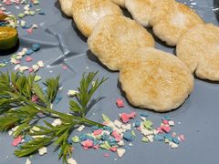 香煎墨鱼饼-子霖南山鲜虾面(南山总店)