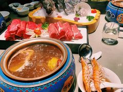 养生菌汤-享月汤皇·海鲜小火锅·聚会(曲江创意谷店)