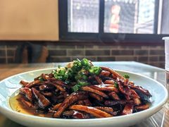 响油鳝丝（混炒）-双塔老饭店