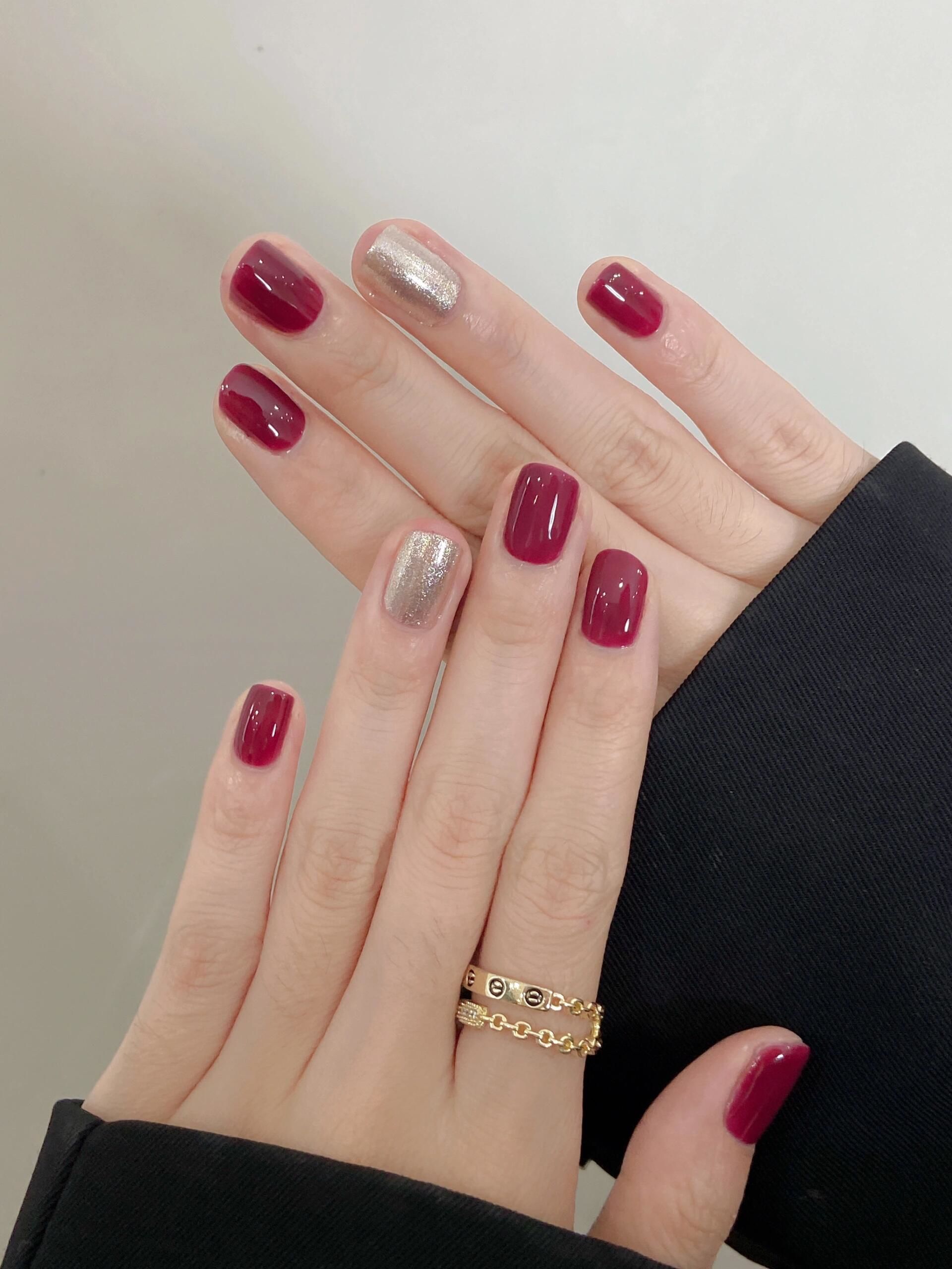 超显白的树莓跳色美甲,美哭啦😜