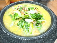 时蔬烩蛤肉-魁盛居百年鲁菜馆(中林路店)