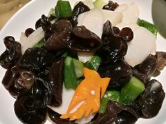山药木耳秋葵-杏花堂·山西菜馆(晋中万达店)