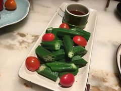 西域番茄拌秋葵-枚青·临安酒肆(腾飞大厦店)