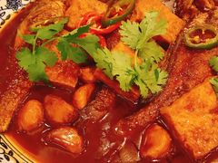 小黄鱼烧豆腐-香乐园·淮扬菜中餐厅·Shang Garden(福田香格里拉店)