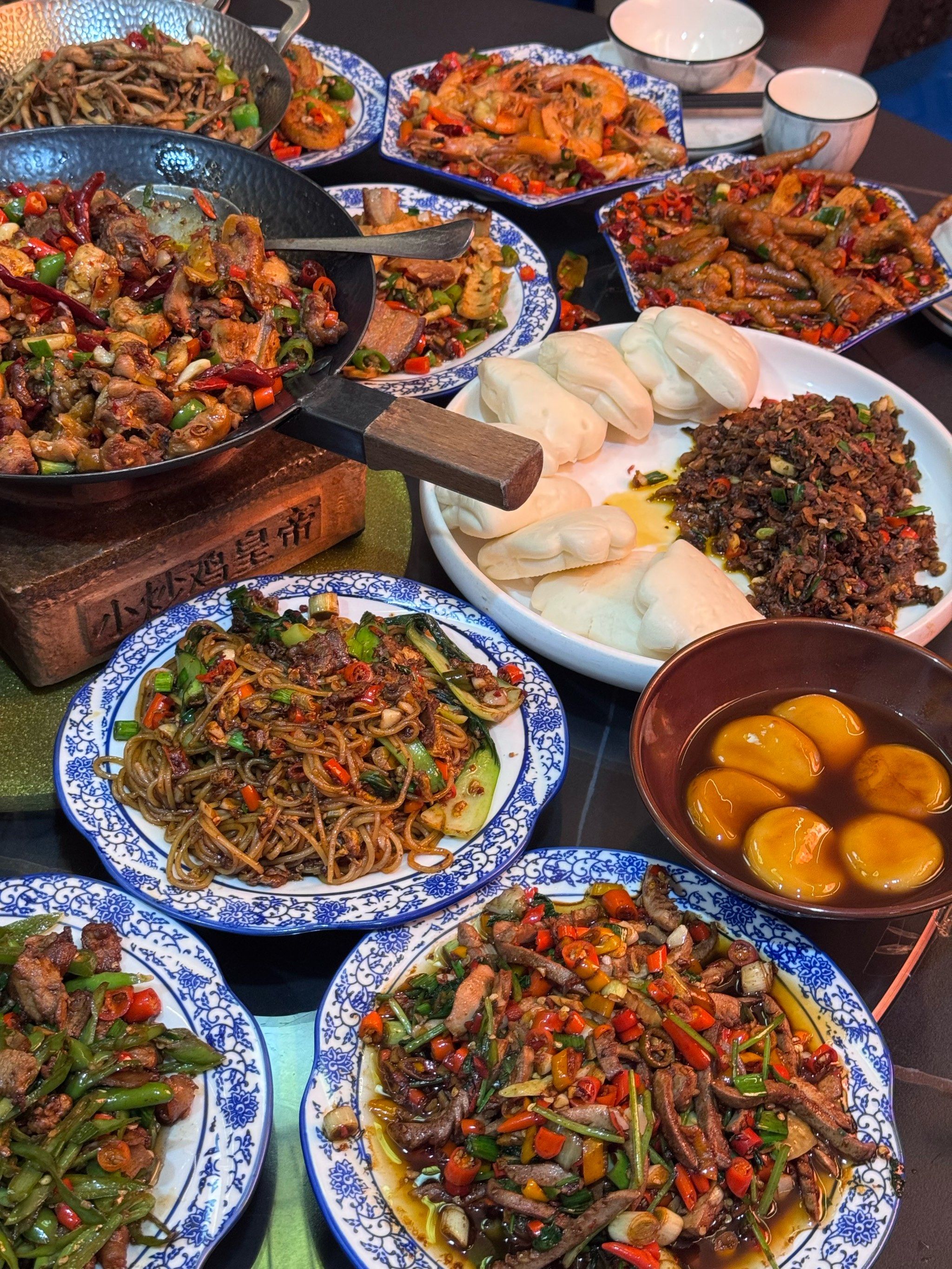 湖南大山里的湘西菜!烟火气十足