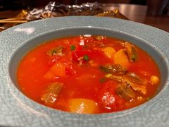 番茄鹰嘴豆炖牛肉-耶里夏丽·丝路国际新疆菜·清真食品(徐汇南丹东路臻选店)