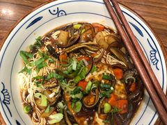 葱炒鳝糊面-爱家面馆(常州总店)