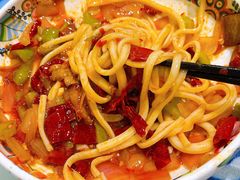 辣皮子肉拌面-撒拉花儿·新疆菜·清真(太阳宫店)