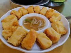 招牌山水豆腐-台山美食一绝阿四台山黄鳝饭(阿四创作店)