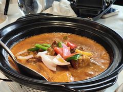 咖喱牛筋腩煲-皇朝会.经典传统粤菜(外滩店)