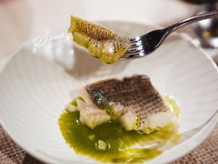 碧绿水煮海鲈鱼-鱼桥巷·美学川菜