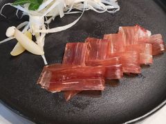 三年金钱火腿配大理手撕乳扇-泓0871臻选云南菜·味庄