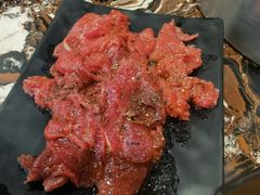 经典肥瘦拼盘-啊美丽炭火烤肉(滑翔一店)