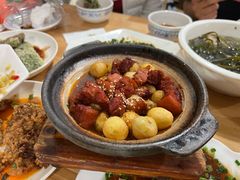 珍珠土豆红烧肉-明婷饭店(外曹家巷店)