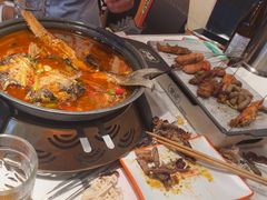 -宝记烧烤·碳锅羊肉·羊蝎子火锅·夜食社(文体路创始店)