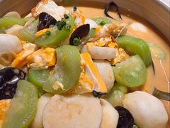 丝瓜鸡蛋烩鱼圆-简小舍·民间手艺菜(武昌江滩店)