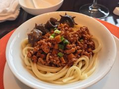 黑毛猪肉酱海参面-山港凯悦酒店·东海88私房菜