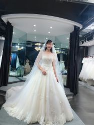 点击看大图 -艾米丽婚纱礼服