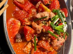 -贵州辣子鸡番茄鸡