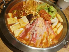 韩式正宗泡菜锅-炉小哥烤肉(朗悦公园茂店)