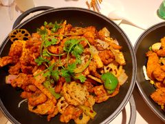 干锅牛蛙-渝蛙馆(新百店)