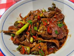 油爆土猪肝-荆九爷爆炒桥头三嫩(浙大店)