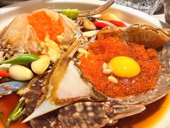 -草家酱蟹炭火烤肉店(珲春南路一店)