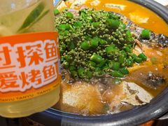 -探鱼·鲜青椒爽麻烤鱼(西南商都店)