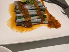 秋葵拌沙虫-黑明餐厅(白鹭洲店)