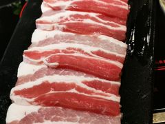炒五花肉-汉城馆·烤肉火锅餐厅·韩国烤肉(河北云瑧世纪大饭店)